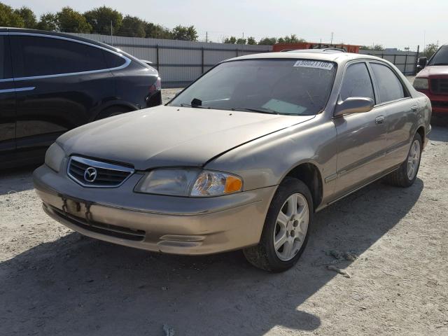 1YVGF22D1Y5123792 - 2000 MAZDA 626 ES GOLD photo 2