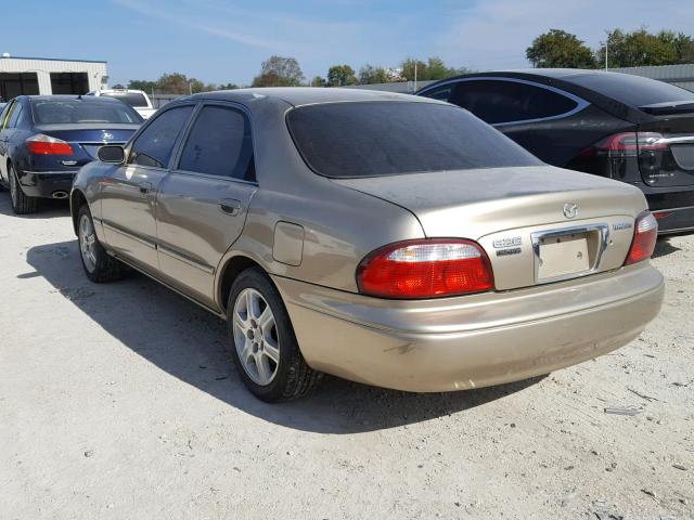 1YVGF22D1Y5123792 - 2000 MAZDA 626 ES GOLD photo 3