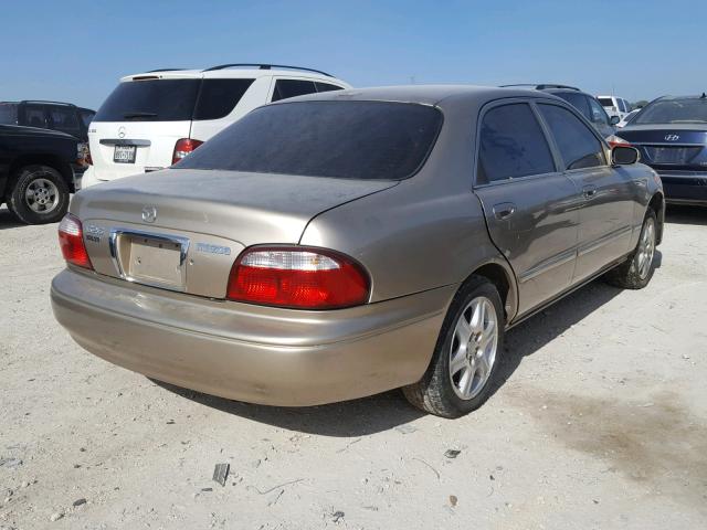 1YVGF22D1Y5123792 - 2000 MAZDA 626 ES GOLD photo 4