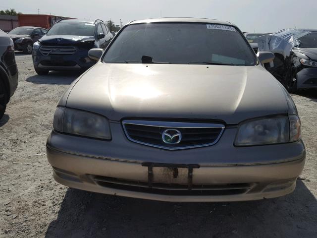 1YVGF22D1Y5123792 - 2000 MAZDA 626 ES GOLD photo 9