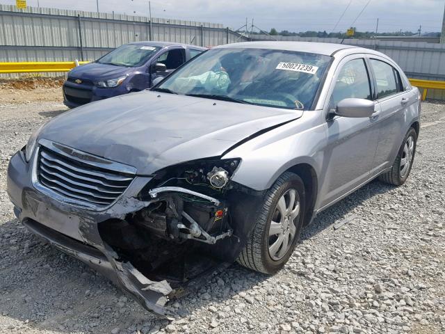 1C3CCBAB9DN689730 - 2013 CHRYSLER 200 LX GRAY photo 2