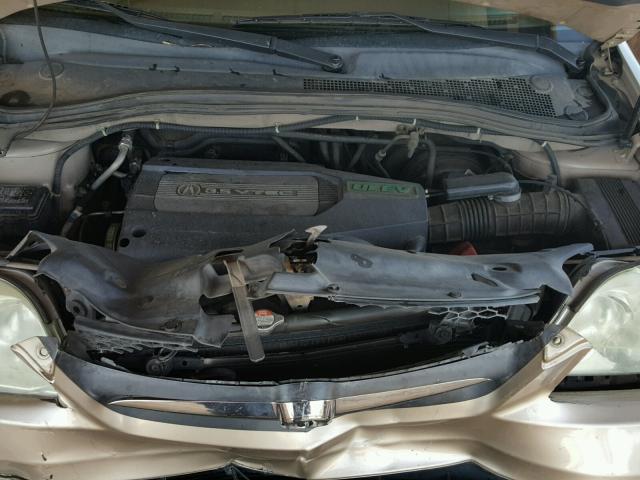 2HNYD18631H512655 - 2001 ACURA MDX TOURIN GOLD photo 7