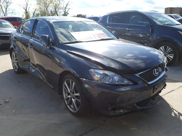 JTHBK262685062782 - 2008 LEXUS IS 250 GRAY photo 1