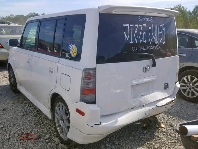JTLKT324X64119505 - 2006 TOYOTA SCION XB თეთრი ფოტო 3