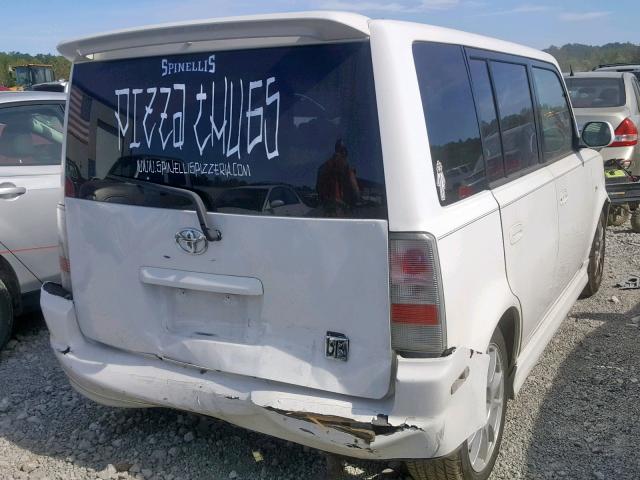 JTLKT324X64119505 - 2006 TOYOTA SCION XB თეთრი ფოტო 4