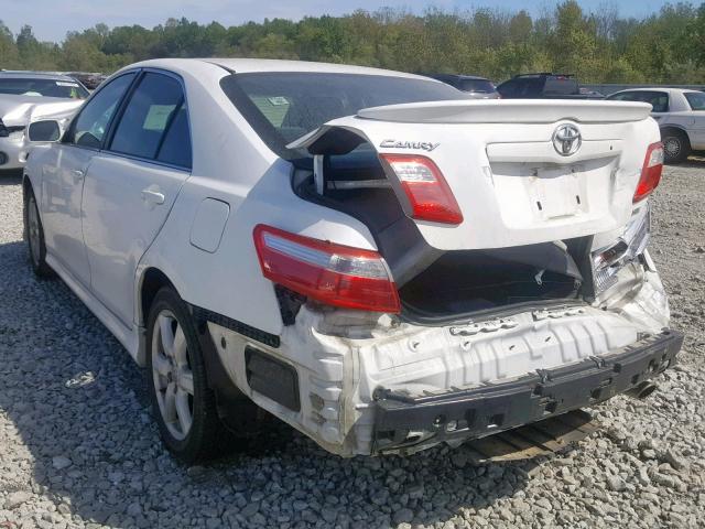 4T1BE46K69U826329 - 2009 TOYOTA CAMRY BASE WHITE photo 3