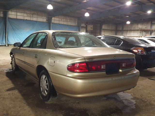 2G4WS52J741273983 - 2004 BUICK CENTURY CU GOLD photo 3