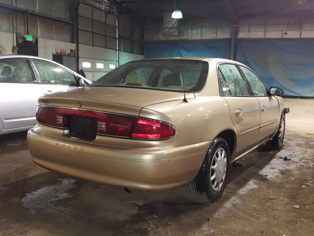 2G4WS52J741273983 - 2004 BUICK CENTURY CU GOLD photo 4