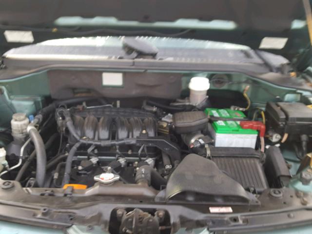 4A4MN21S55E026191 - 2005 MITSUBISHI ENDEAVOR L GREEN photo 7