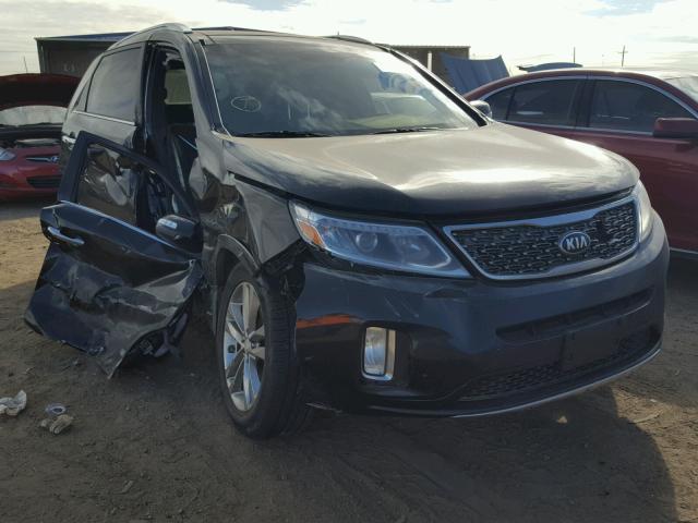 5XYKWDA76FG592422 - 2015 KIA SORENTO SX BLACK photo 1