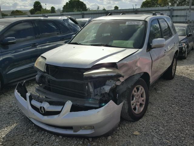 2HNYD18796H531694 - 2006 ACURA MDX TOURIN SILVER photo 2