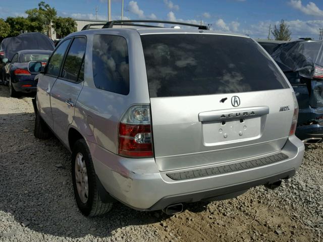 2HNYD18796H531694 - 2006 ACURA MDX TOURIN SILVER photo 3