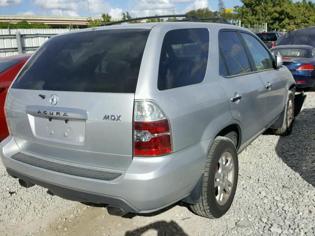 2HNYD18796H531694 - 2006 ACURA MDX TOURIN SILVER photo 4