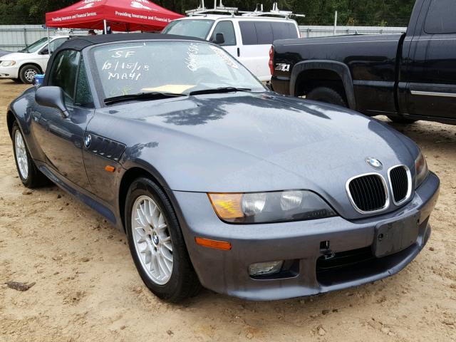 4USCH9334XLF82044 - 1999 BMW Z3 2.3 GRAY photo 1