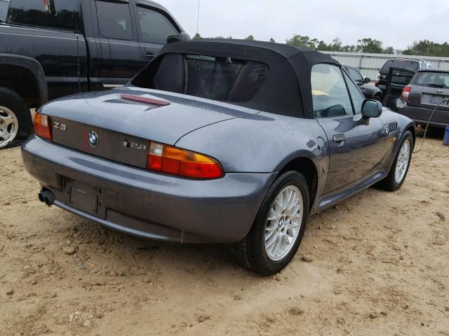 4USCH9334XLF82044 - 1999 BMW Z3 2.3 GRAY photo 4
