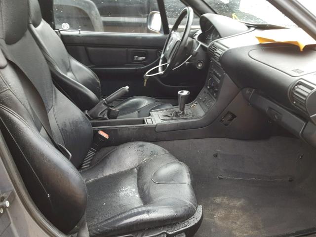 4USCH9334XLF82044 - 1999 BMW Z3 2.3 GRAY photo 5