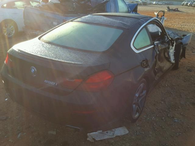 WBAYM9C57DDW20441 - 2013 BMW 650 I BLACK photo 4