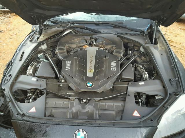 WBAYM9C57DDW20441 - 2013 BMW 650 I BLACK photo 7