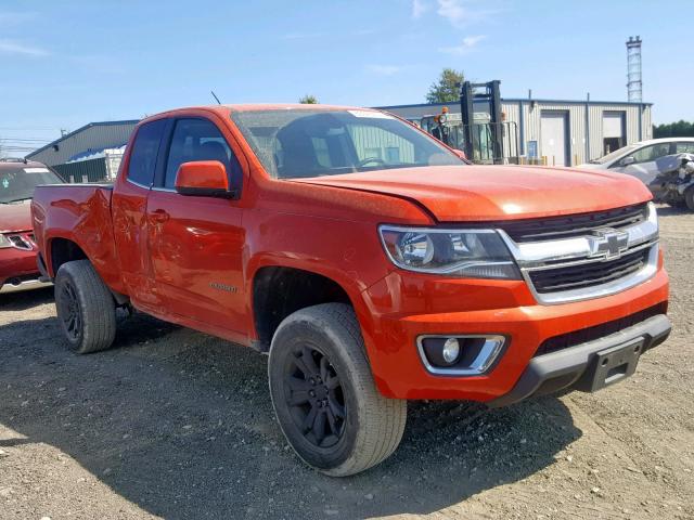 1GCHSCE35G1271464 - 2016 CHEVROLET COLORADO L ORANGE photo 1