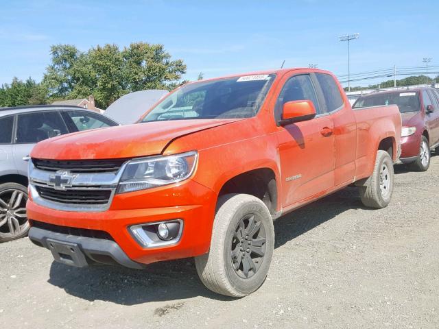 1GCHSCE35G1271464 - 2016 CHEVROLET COLORADO L ORANGE photo 2