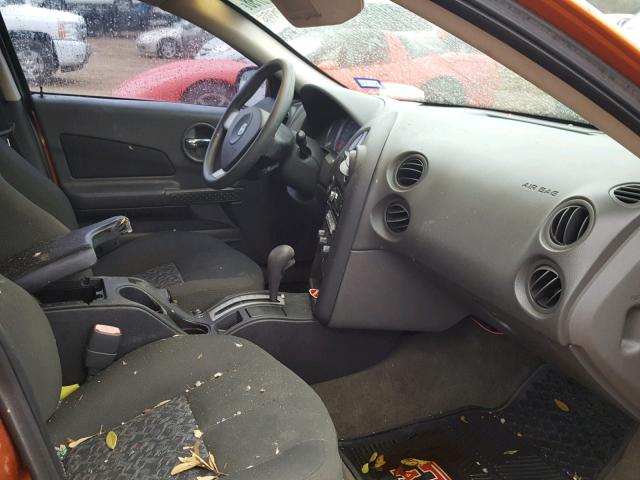 2G2WP522941132285 - 2004 PONTIAC GRAND PRIX ORANGE photo 5