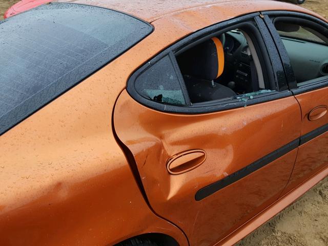 2G2WP522941132285 - 2004 PONTIAC GRAND PRIX ORANGE photo 9