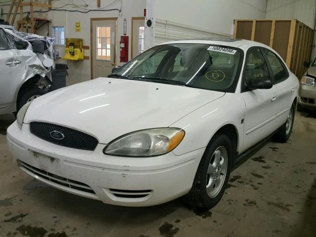 1FAFP55S94G144226 - 2004 FORD TAURUS SES WHITE photo 2