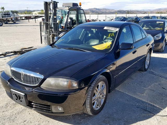 1LNHM87A23Y656304 - 2003 LINCOLN LS BLACK photo 2