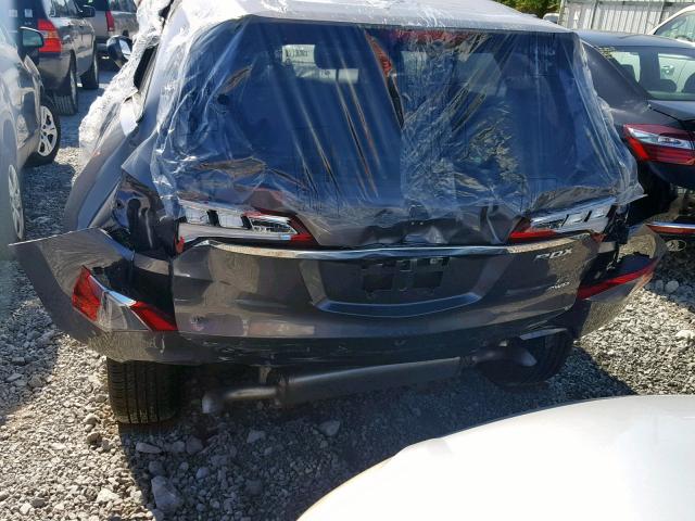 5J8TB4H39JL016261 - 2018 ACURA RDX GRAY photo 9