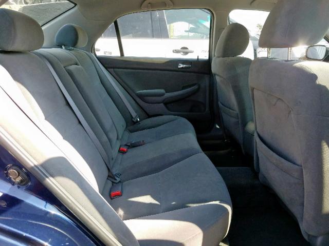 1HGCM56426A087882 - 2006 HONDA ACCORD LX BLUE photo 6