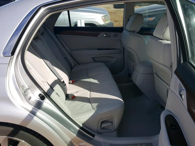 4T1BK3DB7BU376086 - 2011 TOYOTA AVALON BAS SILVER photo 6