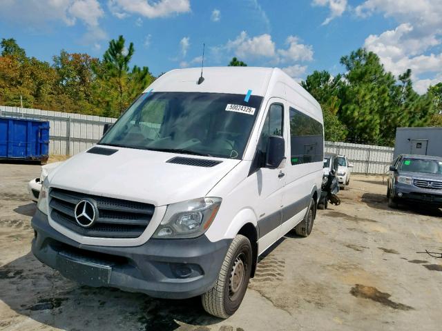 WDZPE7DD9GP301437 - 2016 MERCEDES-BENZ SPRINTER 2 WHITE photo 2