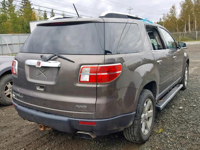 5GZEV23747J111374 - 2007 SATURN OUTLOOK XR ნაცრისფერი ფოტო 4