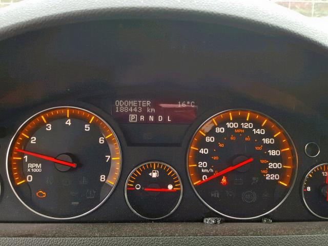 5GZEV23747J111374 - 2007 SATURN OUTLOOK XR ნაცრისფერი ფოტო 8