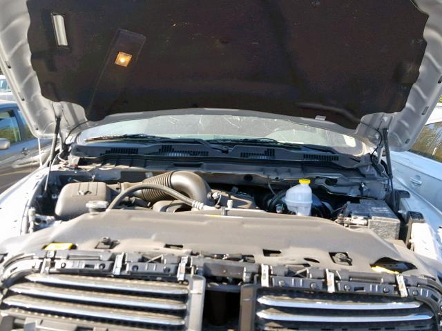 1C6RR7LT0GS140308 - 2016 RAM 1500 SLT SILVER photo 7