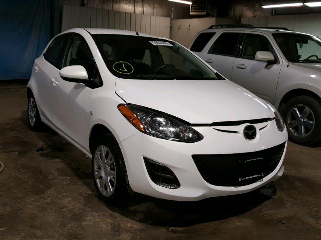 JM1DE1KZ2E0183848 - 2014 MAZDA MAZDA2 SPO WHITE photo 1