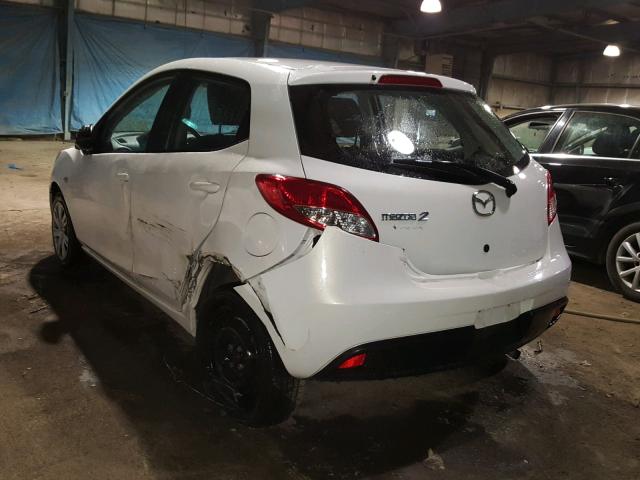 JM1DE1KZ2E0183848 - 2014 MAZDA MAZDA2 SPO WHITE photo 3