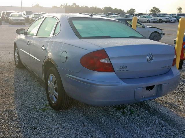 2G4WC582X61135256 - 2006 BUICK LACROSSE C SILVER photo 3