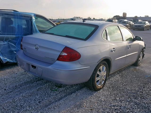 2G4WC582X61135256 - 2006 BUICK LACROSSE C SILVER photo 4