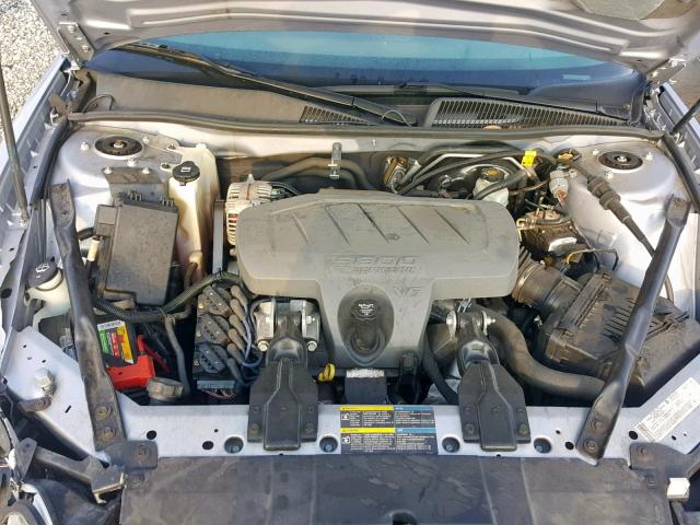 2G4WC582X61135256 - 2006 BUICK LACROSSE C SILVER photo 7