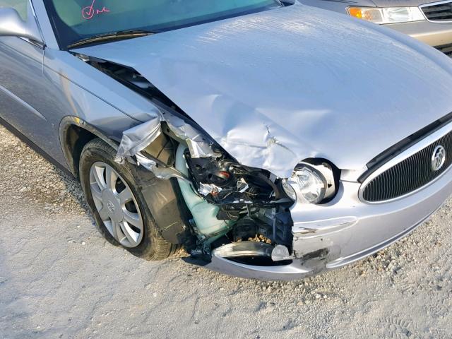 2G4WC582X61135256 - 2006 BUICK LACROSSE C SILVER photo 9