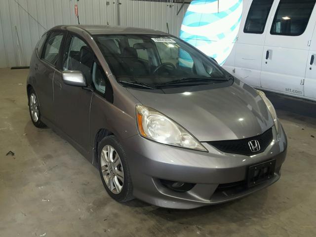 JHMGE886X9C000461 - 2009 HONDA FIT SPORT SILVER photo 1