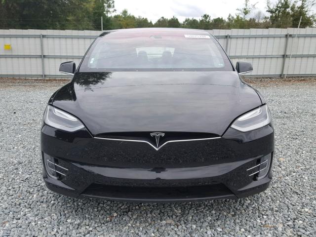 5YJXCBE25GF020882 - 2016 TESLA MODEL X BLACK photo 7