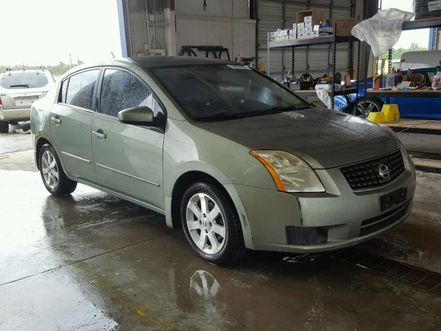 3N1AB61E87L675171 - 2007 NISSAN SENTRA 2.0 GREEN photo 1