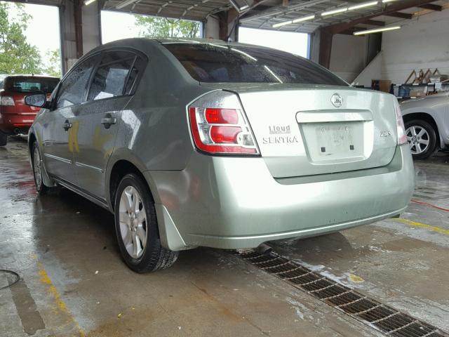 3N1AB61E87L675171 - 2007 NISSAN SENTRA 2.0 GREEN photo 3