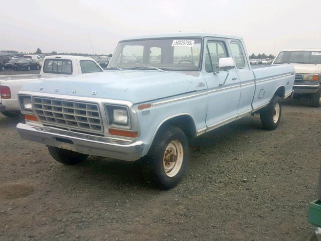 X26SKFB2950 - 1979 FORD PICKUP TRU BLUE photo 2