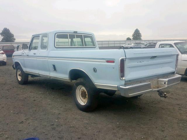 X26SKFB2950 - 1979 FORD PICKUP TRU BLUE photo 3