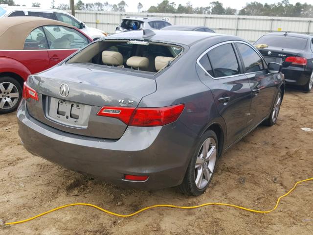 19VDE1F72DE006594 - 2013 ACURA ILX 20 TEC GRAY photo 4