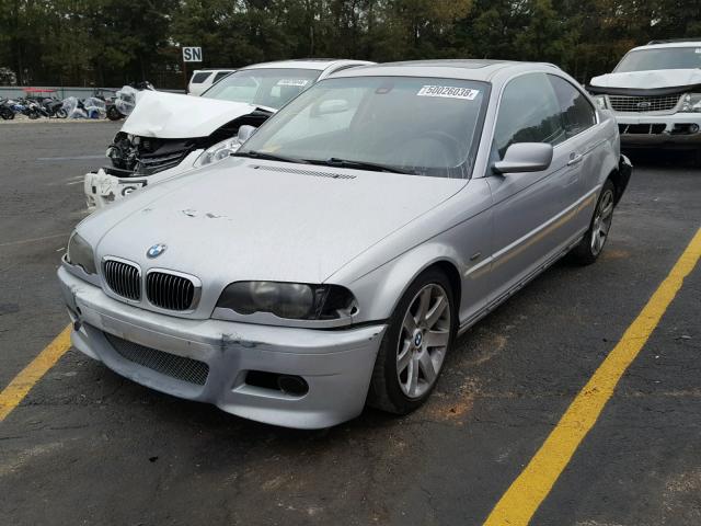 WBABM3342YJN85535 - 2000 BMW 323 CI SILVER photo 2