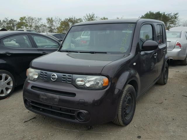 JN8AZ28R89T124431 - 2009 NISSAN CUBE BASE PURPLE photo 2